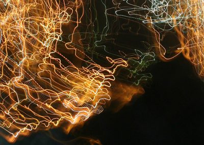 dieses Foto zeigt einen Teil der Reihe "Kosmische Lichtung"