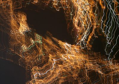 dieses Foto zeigt einen Teil der Reihe "Kosmische Lichtung"